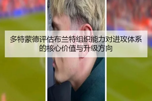 多特蒙德评估布兰特组织能力对进攻体系的核心价值与升级方向